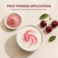 Private Label Kersenpoeder Kersenextract Vitamine C Roze Natuurlijk Concentraat Kersenextractpoeder Kersenpoeder