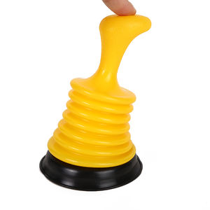 Plongeurs de cuisine pratiques avec poignée ergonomique Mini plongeur de toilette multifonctionnel flexible de salle de bain réutilisable pratique - Product Image 3