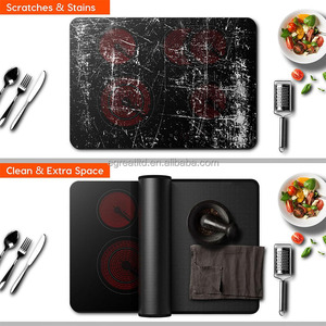 Factory Design Non-slip Silicone Induction Cook-top <b>Protector</b> Mat Stove Top Cover Mat Anti-Scratch Induction Silicone Mat - Product Image 6
