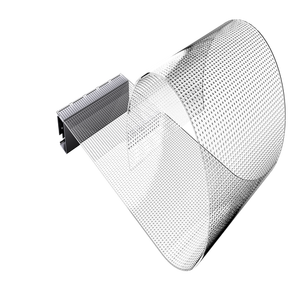 Rgx Trong Suốt LED phim Màn hình hiển thị độ sáng cao P4 P6 P8 P10 P20 tính linh hoạt cong trong suốt RGB pha lê LED hiển thị - Product Image 1