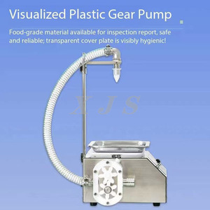 Machine de remplissage semi-automatique CSY-A7 à <span class=keywords><strong>pompe</strong></span> à engrenages pour liquides, miel, huile comestible et pâtes, avec pesage manuel - Product Image 4