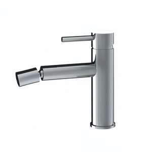 KAM-ARTE miscelatore per Bidet in ottone lucido moderno stile antico per uso bagno finitura in acciaio inox - Product Image 2