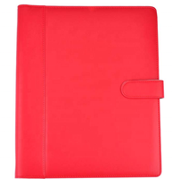 En similicuir personnalisé padfolio organisateur portefeuille avec de format lettre écriture bloc-notes