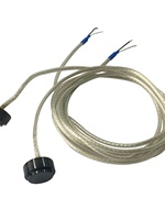 P5-500 1 MHz Ultraschallsensor Piezoelektrischer Keramikchip Vibrations-Durchflussmesser für Haushalt und Landwirtschaft 32 mm