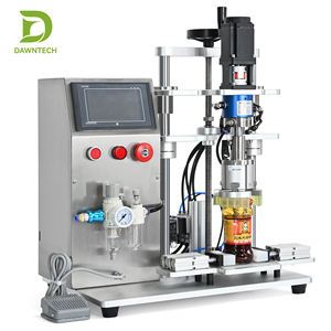 Máquina semiautomática para tapar con tornillo con servomotor para frascos de vidrio, botellas de salsa, cosméticos, mermelada, mayonesa, encurtidos y crema - Product Image 2