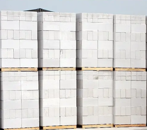 Ladrillo de revestimiento de pared de porosidad sólida de bloque ALC de hormigón ligero esterilizado en autoclave hecho de yeso y hormigón aireado - Product Image 6