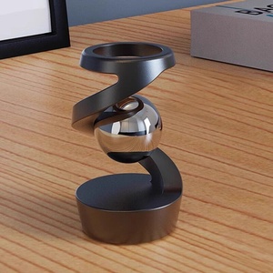 Yuanchengming Gyroscope de bureau rotatif flottant, Gadget anti-stress et de relaxation, Jouet spinner manuel de pointe en alliage métallique - Product Image 2