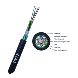 2 4 6 8 12 24 32 48 84 96 144 Core Gyts Gyta monomode conduit Multimode Fiber <span class=keywords><strong>optique</strong></span> câble <span class=keywords><strong>Coaxial</strong></span> câble de Communication - Product Image 1