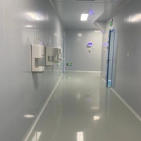 2026 Boyi Standar GMP Baru Turnkey Modular CleanRoom Efisiensi Tinggi Filter HEPA H11-H14 Mobile untuk Pabrik atau Laboratorium