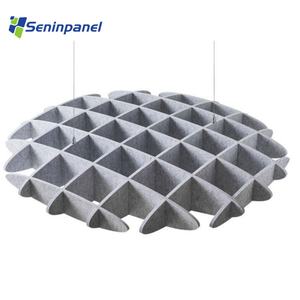 Panneaux acoustiques en <span class=keywords><strong>mousse</strong></span> pour système de sonorisation de cinéma maison, matériau de construction Seninpanel, panneaux de plafond insonorisants - Product Image 6