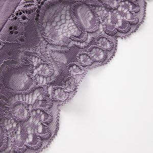 BEIZHI 太った女性用下着 パンツ ハイウエスト プラスサイズ レース セクシー 透明パンティー ピーク コットンブリーフ - Product Image 5