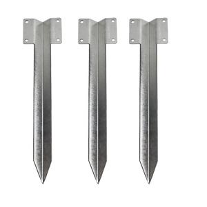 Base <span class=keywords><strong>de</strong></span> <span class=keywords><strong>poteau</strong></span> <span class=keywords><strong>de</strong></span> clôture en forme <span class=keywords><strong>de</strong></span> T Bases d'ancrage Supports <span class=keywords><strong>de</strong></span> <span class=keywords><strong>poteau</strong></span> galvanisés robustes pour poteaux <span class=keywords><strong>de</strong></span> clôture - Product Image 6