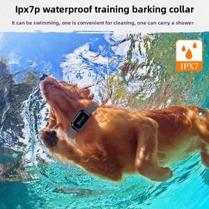 Dispositivo Universal de Entrenamiento con Control Remoto Antiladridos para Perros Pequeños y Grandes, <span class=keywords><strong>Collar</strong></span> de Choque Impermeable y Ecológico, IP67, 20h - Product Image 2