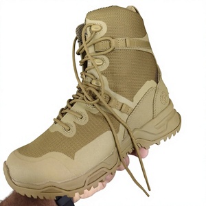 Definite Outdoor Sports Tactical <b>Boots</b> TSB4 Khaki Waterproof Outdoor <b>Hiking</b> Shoes All Seasons Lightweight Canvas Upper Made - Product Image 1