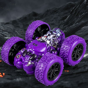 Jinying Rotierendes Mini-Stunt-Fahrzeug mit Doppelseitiger Graffiti-Bemalung und 3D-Flip-Kontrolle - Mini-Auto-Spielzeug für Kinder - Product Image 1
