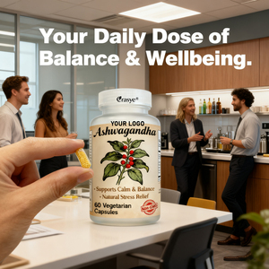 EUR chúng tôi bán Hot OEM/ODM Ashwagandha viên nang tự nhiên chất chống oxy hóa Ashwagandha chiết xuất cho người lớn sức mạnh căng thẳng & tâm trạng hỗ trợ - Product Image 4