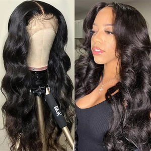 Cheveux naturels, mèches de cheveux humains en gros, perruques en dentelle pleine HD, perruques en cheveux humains pour femmes noires, Cabelo Humano Natural - Product Image 4