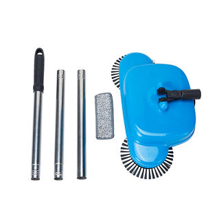 <span class=keywords><strong>Balai</strong></span> de poussée à main non motorisé intérieur sans effort à double tête écologique avec pelle à poussière Outil de balayage manuel du sol - Product Image 5