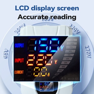 TSD 2KVA a 15KVA Ac Regulador de voltaje automático Estabilizador Servomotor Tipo Pantalla LED montada en la pared - Product Image 6