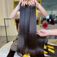 Lots de Cheveux Naturels Vietnamiens 26 Pouces Double Drawn Cuticules Alignées Donneur Unique Vente en Gros