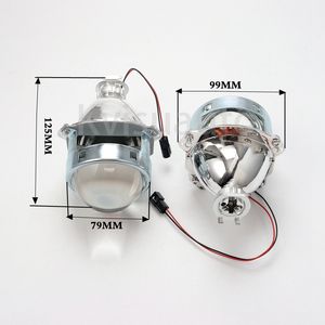 CQL HID Lentes para Projetor para Farol H4 H7 Super 3.0 ''Lentes para Carro Bi <span class=keywords><strong>Xenon</strong></span> Use Lâmpadas <span class=keywords><strong>Xenon</strong></span> H1 para Acessórios de Carro - Product Image 3