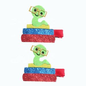 Accesorios para el Cabello de Fiesta de Moda con Lentejuelas Brillantes y Animales para Niñas Pequeñas, Personalizados 2026, con Horquilla con Letras del Alfabeto - Product Image 4