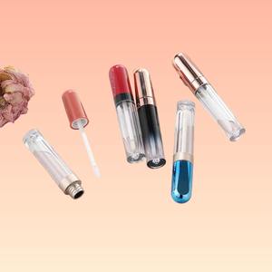 Tubes de gloss à lèvres en PETG, impression d'écran, plastique, couleur personnalisée, forme ronde, contenants à rouge à lèvres à faible MOQ - Product Image 3