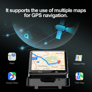 ساعة SENBONO S222 الذكية 4G، بنظام تحديد المواقع GPS، وشريحتين اتصال، وكاميرا بنظام أندرويد، وواي فاي، ومكالمات لاسلكية، ومقاومة للماء IP67، بمعصم وبطارية كبيرة، للجنسين - Product Image 6