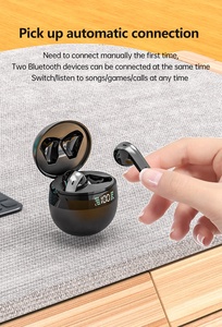 Casques sans fil mains libres Led casque à réduction de bruit de sport écouteurs intra-auriculaires de jeu Auriculares Tws écouteurs tactiles DX-27 - Product Image 3