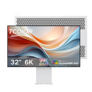 6k Monitor 32 Zoll 6144*3456 Full HD Office Monitor Retina Display Flache LCD-Monitore HDR Anti-Blau-Licht mit Lautsprechern für zu Hause - Product Image 1
