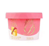 Fabricant d'emballage en plastique de qualité alimentaire avec logo personnalisé Iml Pp Tasse de yaourt glacé