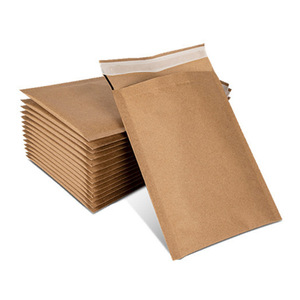 Sacs en papier kraft alvéolé Dino 4 cm avec fermeture autocollante pour emballage express e-commerce et commerce extérieur de vêtements - Product Image 2