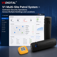 V1 Multi-Site Guard Tour System with RFID Water-Resistant Design Centralize Security Operations Multiple Buildings Locations