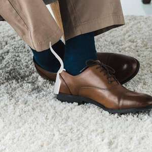 1 ud. Moderno y práctico calzador unisex, largo, portátil, resistente, herramienta de ayuda para poner zapatos para personas mayores - Product Image 4