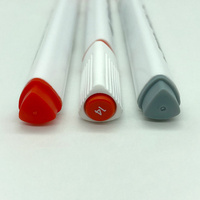 Fabricant de stylo marqueur pinceau acrylique personnalisé encre à base d'eau pinceau en nylon souple stylo marqueur peinture acrylique pour enfants bricolage