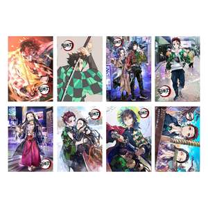 8 Pósters de Demon Slayer, <span class=keywords><strong>Kimetsu</strong></span> <span class=keywords><strong>No</strong></span> <span class=keywords><strong>Yaiba</strong></span>, para Decoración de Pared, Oficina, Habitación de Adolescentes - Product Image 4