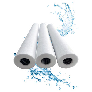 Cartouche filtrante liquide de qualité alimentaire absolue, de 10 à 40 pouces, en filtre soufflé à chaud, pour système d'eau RO - Product Image 1