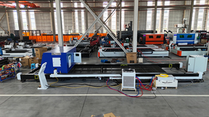 Máquina de Corte <span class=keywords><strong>Láser</strong></span> de Fibra CNC Tipo Pórtico de Alta Precisión con Enfriamiento por Agua de 12KW, Control Cypcut y Soporte de IA para Uso Industrial - Product Image 3