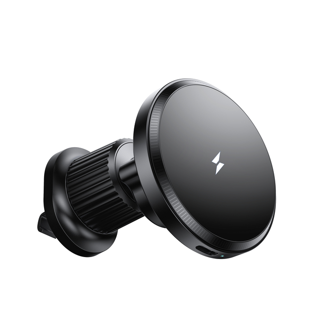 Wholesale 15W Round Magnetic Wireless Charger Strong Magnetic 1.8KG for All Qi Devices