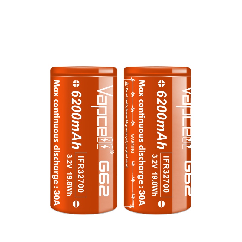 Vapcell G62 32700 6200mah 30A 3,2 V IFR аккумулятор 32700 lifepo4 аккумулятор для аккумулятора