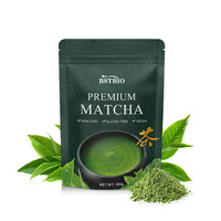 Poudre de thé matcha de qualité cérémonielle BSTBIO du Japon pour les boissons au thé 100g/sac Poudre de matcha japonaise