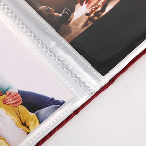 Lerp & 144 Bolsillos Tela Lino Álbumes DE FOTOS Venta popular para 4*6 6 pulgadas Ohoto - Product Image 5