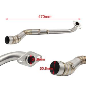 Nouveau tuyau d'échappement en acier inoxydable pour moto Yamaha Nmax 155 125 2015-2019, modification et modernisation - Product Image 2