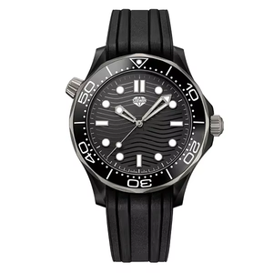Montre mécanique pour homme de style designer, de qualité supérieure, en acier inoxydable 904L, avec miroir saphir, étanche - Product Image 1