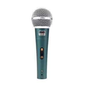 Toptan ucuz fiyat Beta58 Beta 58A Beta58-SL dinamik vokal el kablolu mikrofon 3 veya 5 metre kablo