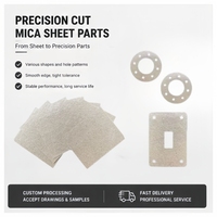 Feuille de mica résistante aux hautes températures, feuille d'isolation flexible pour four à micro-ondes, chauffage électrique, équipement industriel