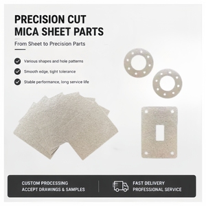 Lámina de Mica Resistente a Altas Temperaturas, Lámina de Aislamiento Flexible para <span class=keywords><strong>Horno</strong></span> de <span class=keywords><strong>Microondas</strong></span>, Calentador Eléctrico, Equipo Industrial - Product Image 5