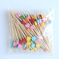 Drapeaux en bois vierges personnalisés de 3,5*2,5 cm, écologiques, jetables, drapeaux nationaux pour la décoration alimentaire, fabriqués en bambou