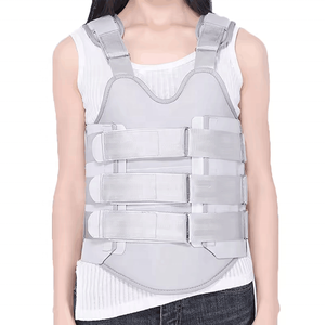 Orthèse dorsale respirante réglable avec soutien lombaire pour la rééducation des <span class=keywords><strong>fractures</strong></span> vertébrales - Product Image 6