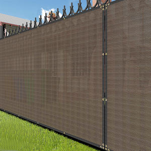 BROWN Écran d'intimité pour clôture de jardin, auvent, voile d'ombrage en HDPE, tissu épais, filet d'écran d'intimité pour clôture - Product Image 6